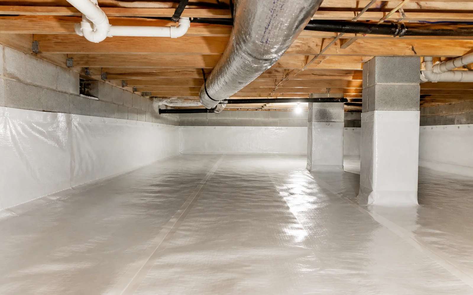 Representative crawlspace imagery